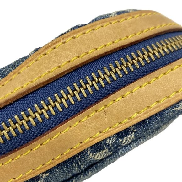 Auth LOUIS VUITTON Camera Bag M95348 Blue Monogram Denim - SR0027 Shoulder Bag - Picture 12 of 16